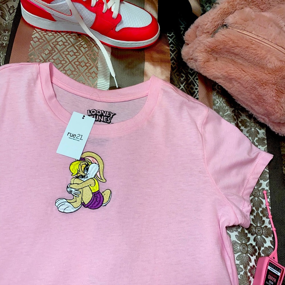 Pink Cartoon Shirt